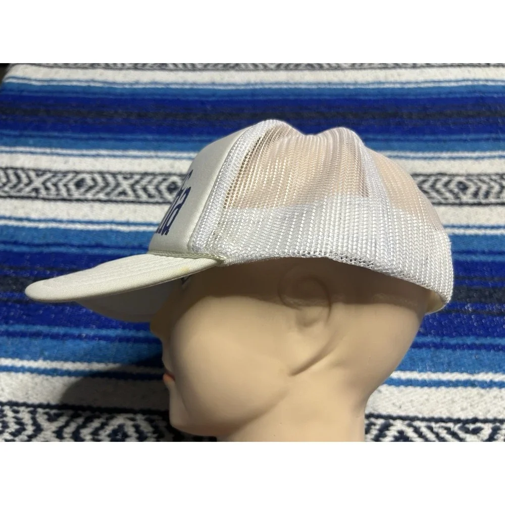 Vintage Bosh Mafia OTTO White Foam Trucker Hat Mesh Snapback Cap
